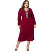 robe manches longues grande taille