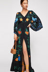 Robe Kimono Ample et Fleurie luxe