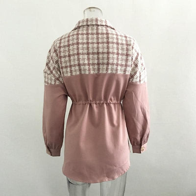 blouse chemise rose a manches longues 2019