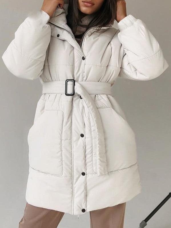 manteau blanc boheme classique 2019