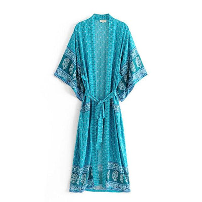 Robe Kimono Style Bohèmien petit prix