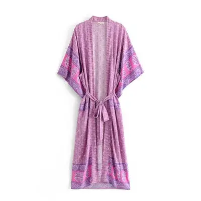 Robe Kimono Style Bohèmien Ravissante