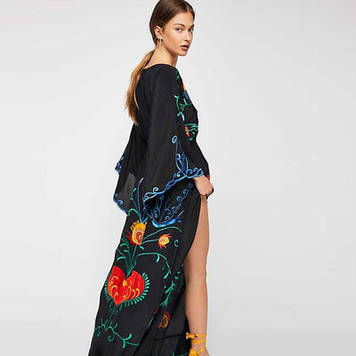 Robe Kimono Ample et Fleurie 2020